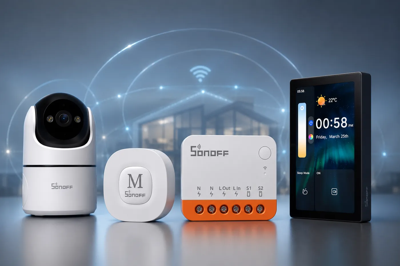 Prodotti Sonoff testati da Luca Spina Smart